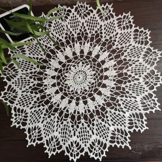 法式蕾丝桌垫,精致蕾丝打底薄款