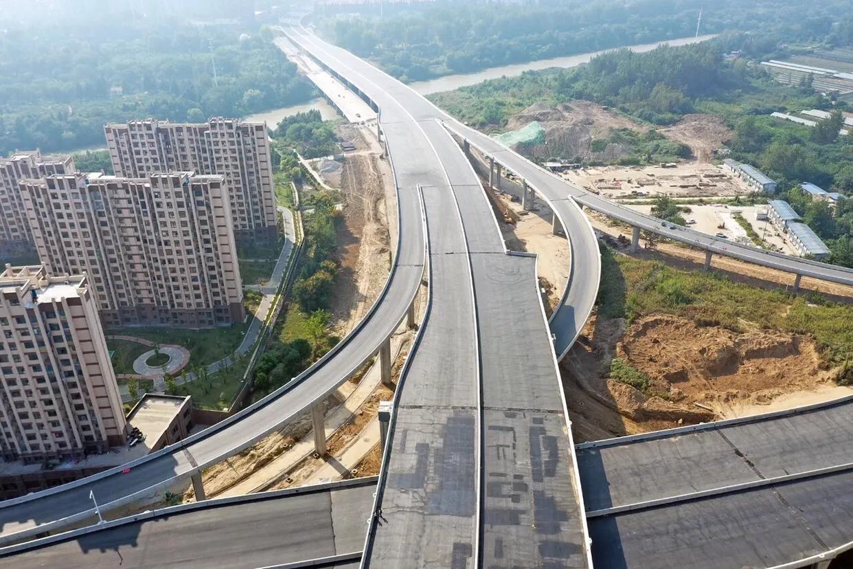 【航拍】直击！淮安快速路淮阴段！