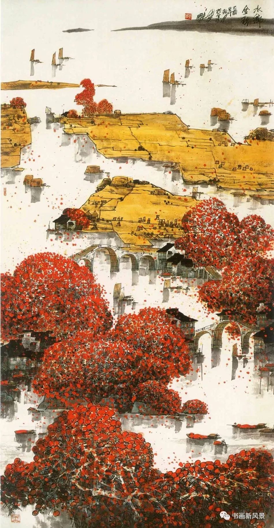 美到窒息的江南山水,中国风江南山水