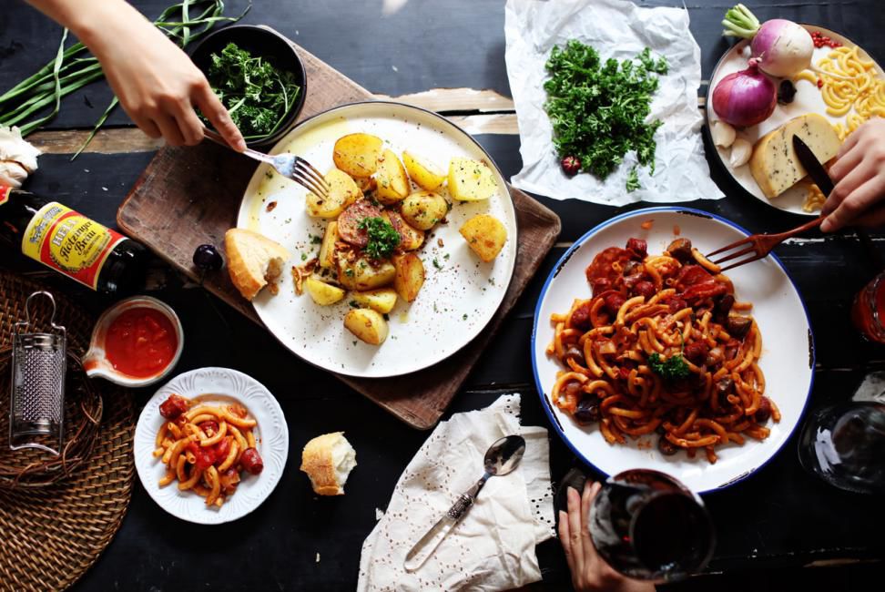 整理饭桌的秘诀,怎么拍一人食饭桌