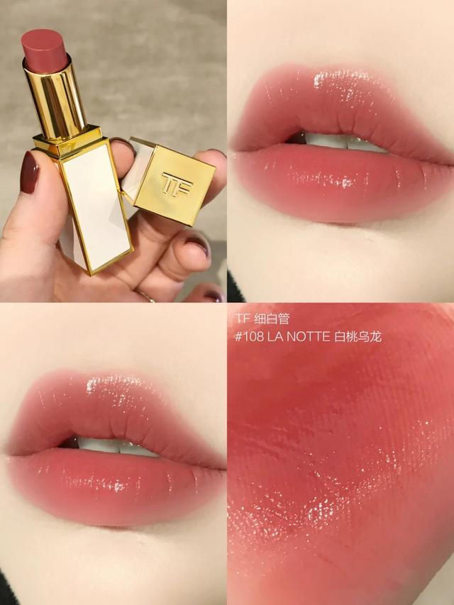 滋润持久适合黄黑皮的哑光口红,橙红色口红防水防汗还防蹭不脱妆