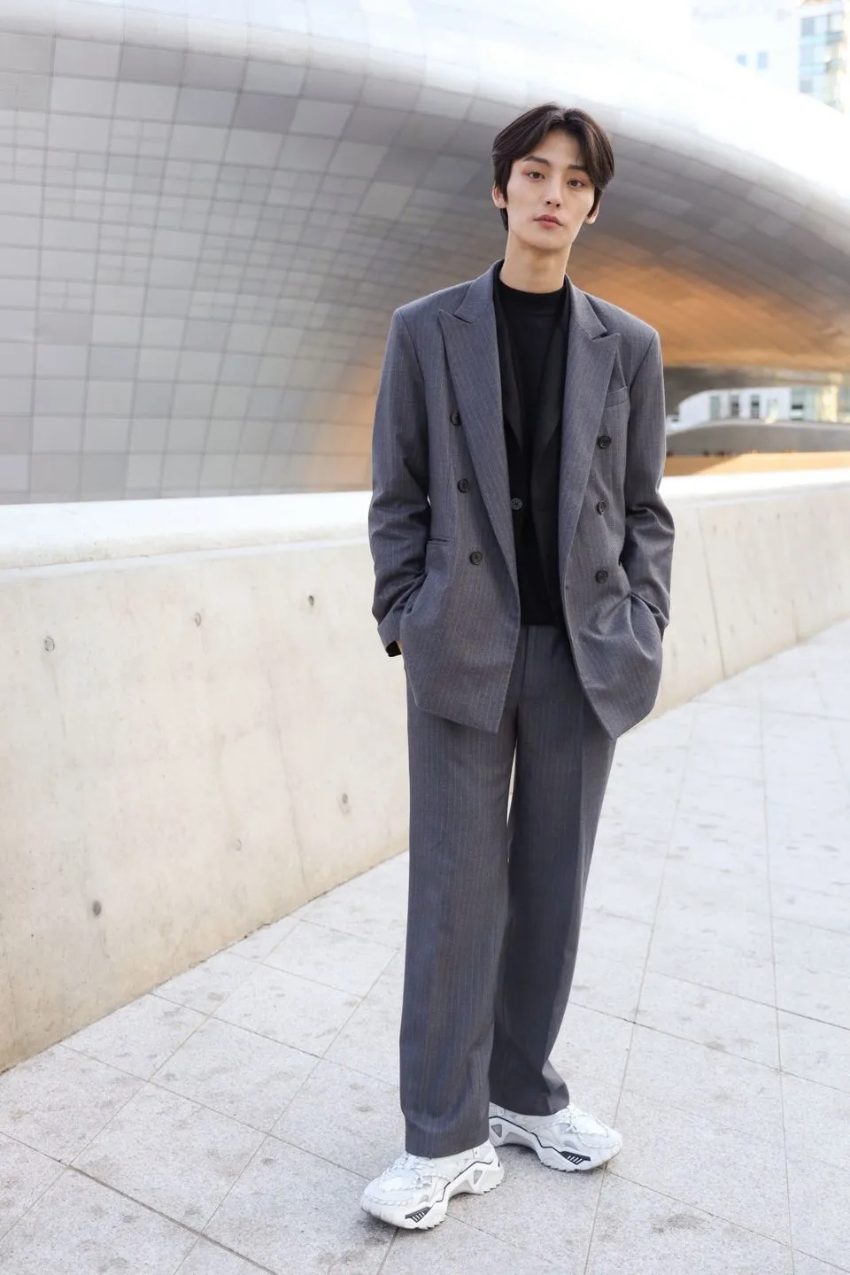 休闲西装怎么穿比较潮,西装潮流穿搭oversize