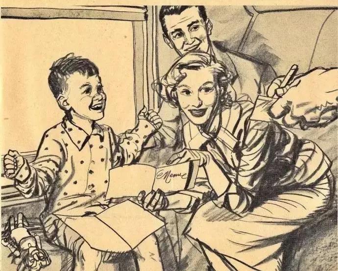 速写大师，线条流畅，场景速写满满都是美国老电影的感觉