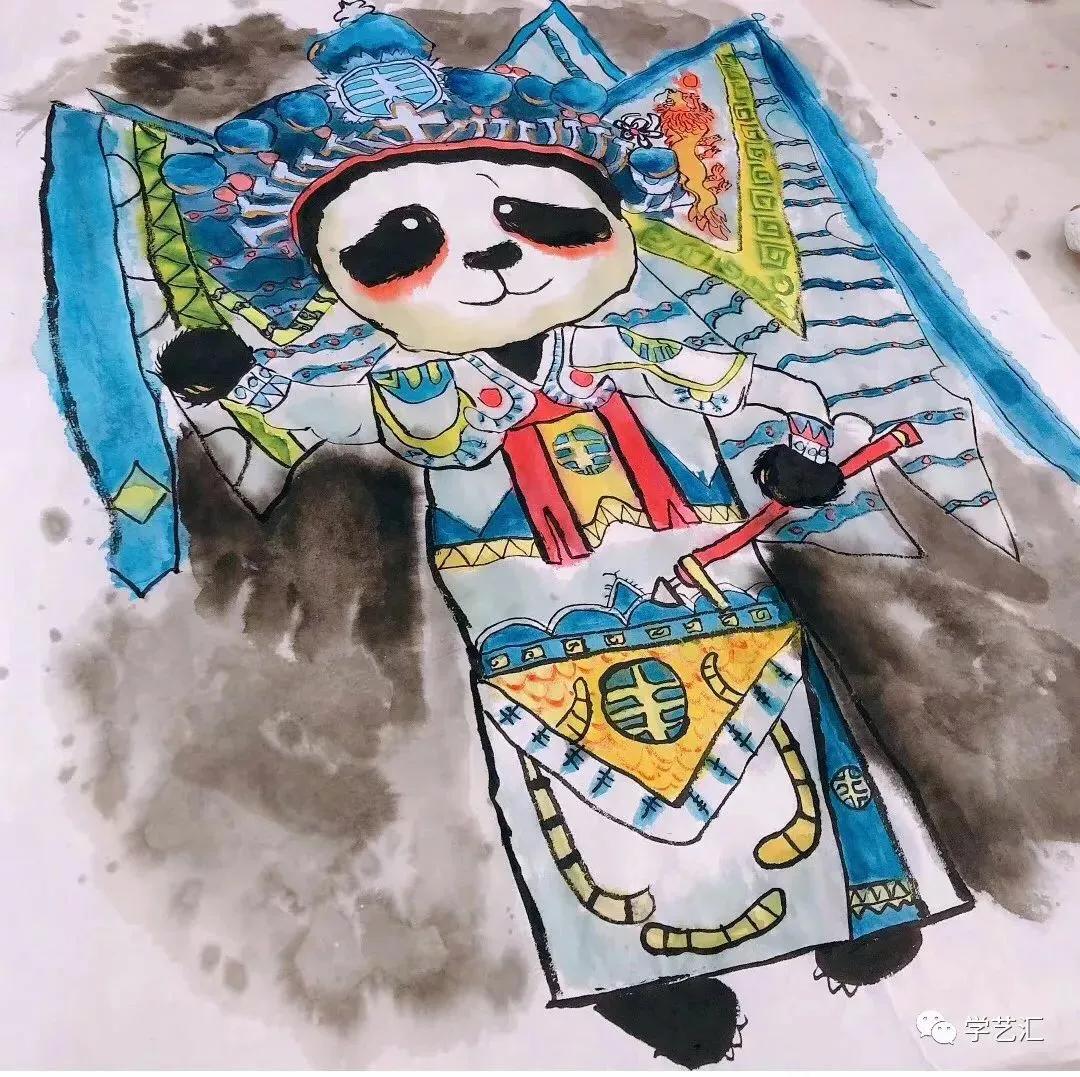 绘画水墨作品大全,水墨画儿童绘画技法新教程