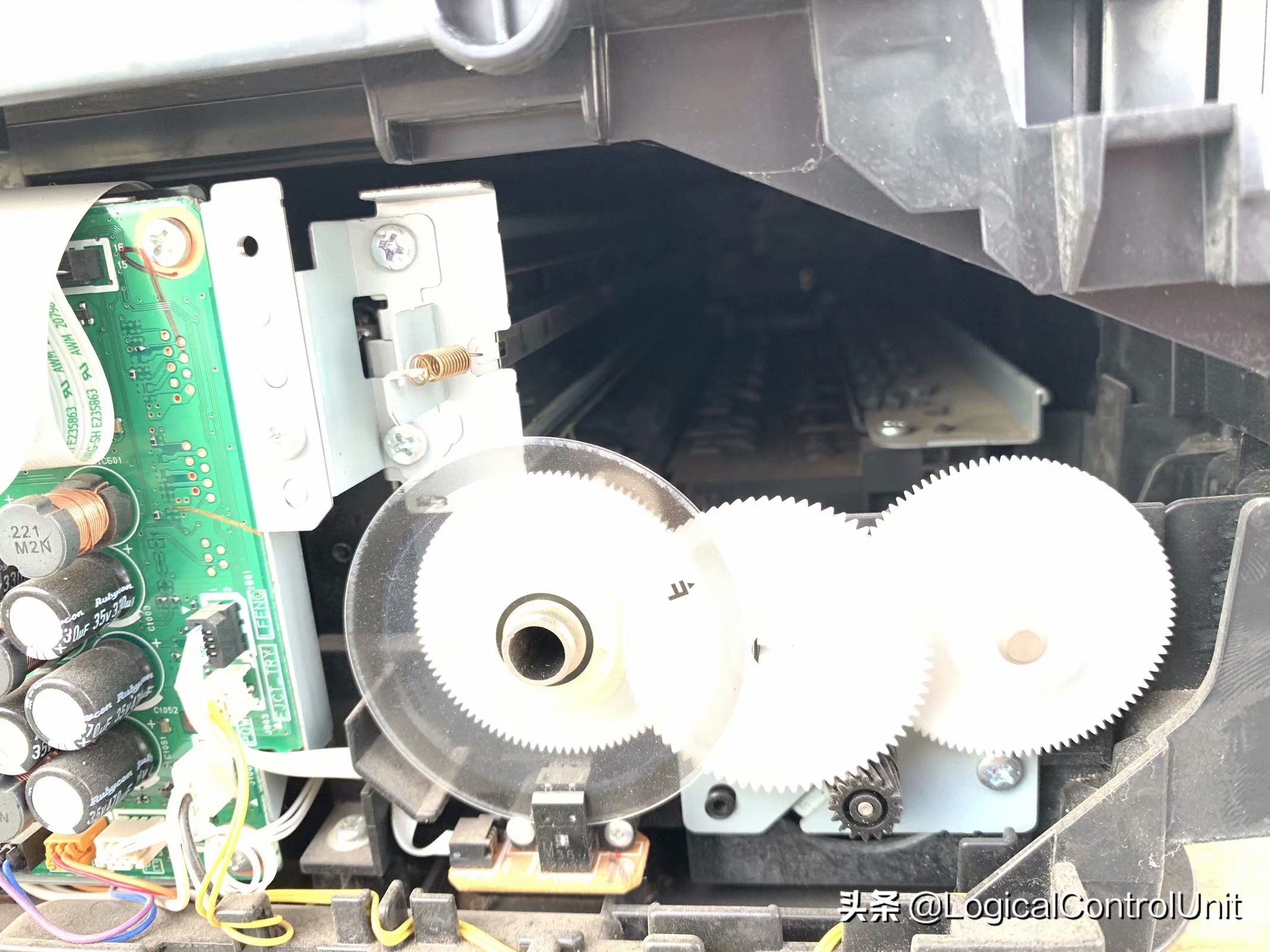 佳能彩色复印机拆机视频,佳能mx378打印机废墨仓拆卸