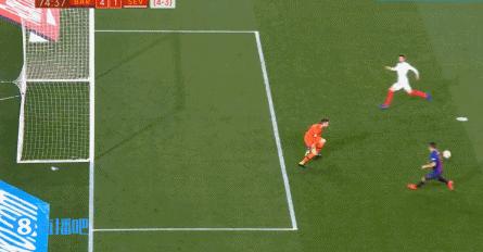 巴萨6-1塞维利亚梅西进几球,巴萨球迷评价梅西一条龙