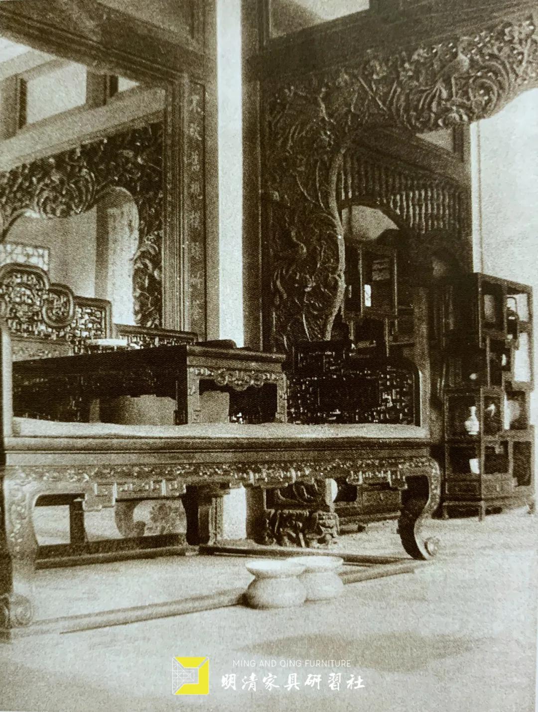 介祉堂,玉澜堂内的家具陈设