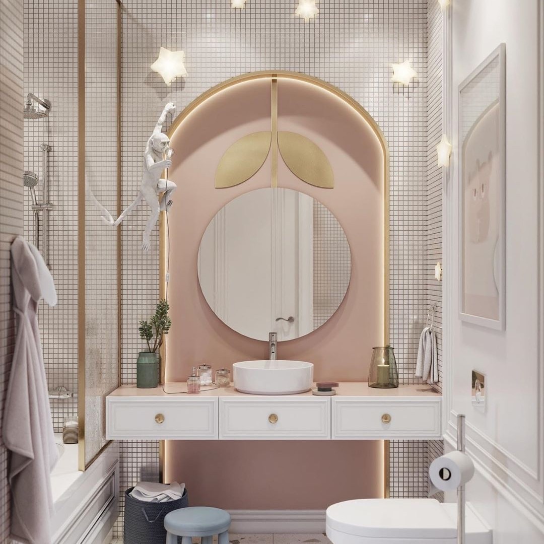 蹲便卫生间设计装修效果图大全,80平方两室一厅卫生间设计效果图