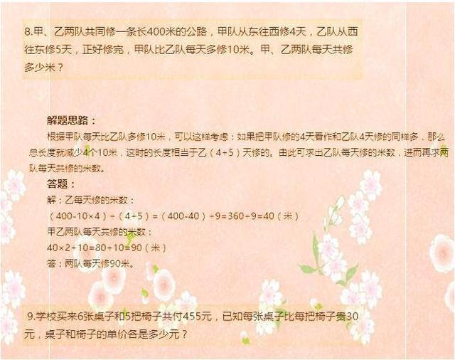 小学数学四年级上册1-6单元奥数题,小学奥数题100道经典解题思维训练