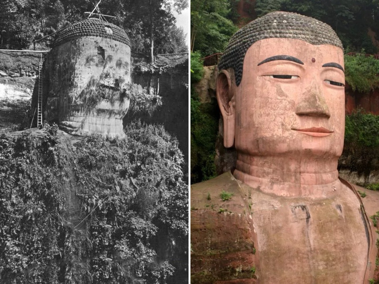 前20年和后20年对比照,十年前和现在的对比照