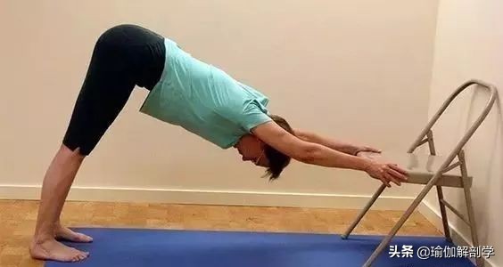 刚开始练瑜伽下犬式,瑜伽老师说体式