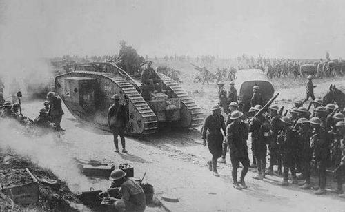 战争中温情的一幕,一战残酷场面