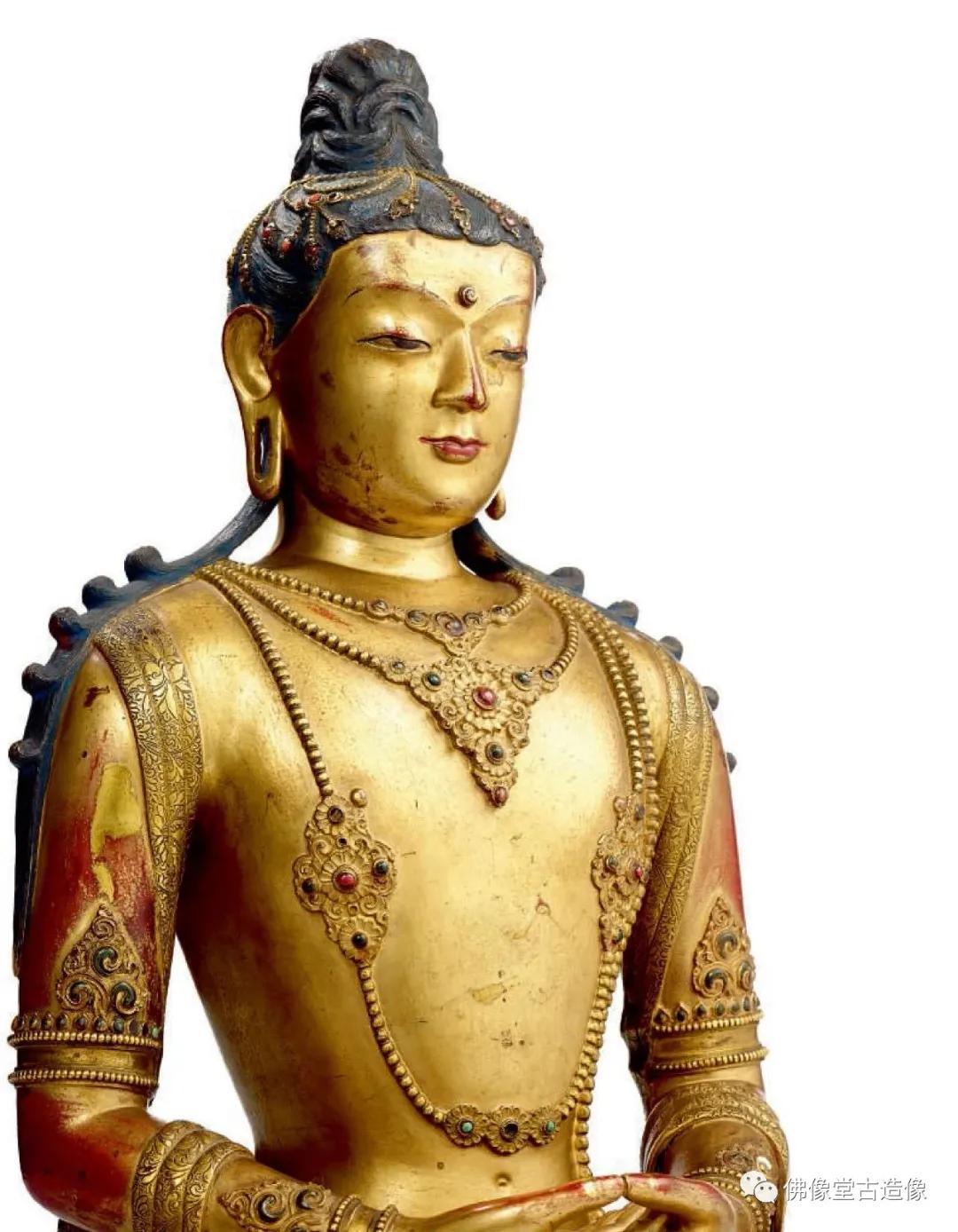 铜鎏金佛造像拍卖最高纪录,传统文化鎏金佛造像精准估价