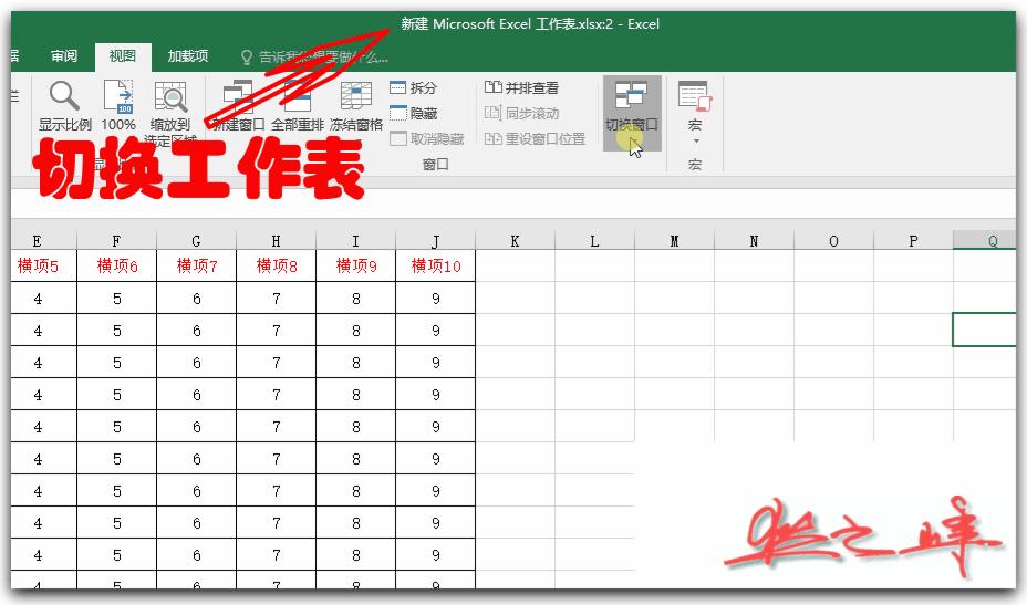 excel视图使用教程,excel视图初学者教程