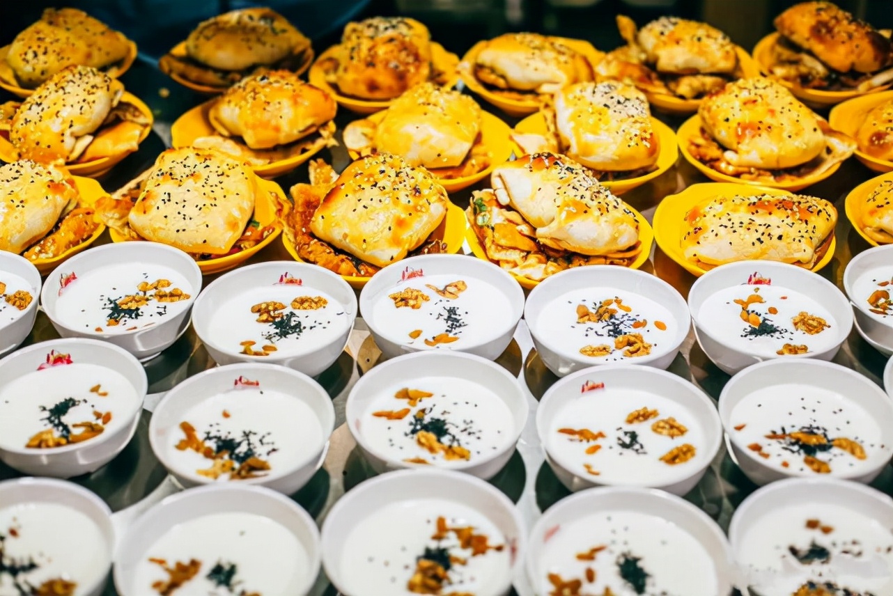 员工自助早餐,公司食堂低脂早餐推荐