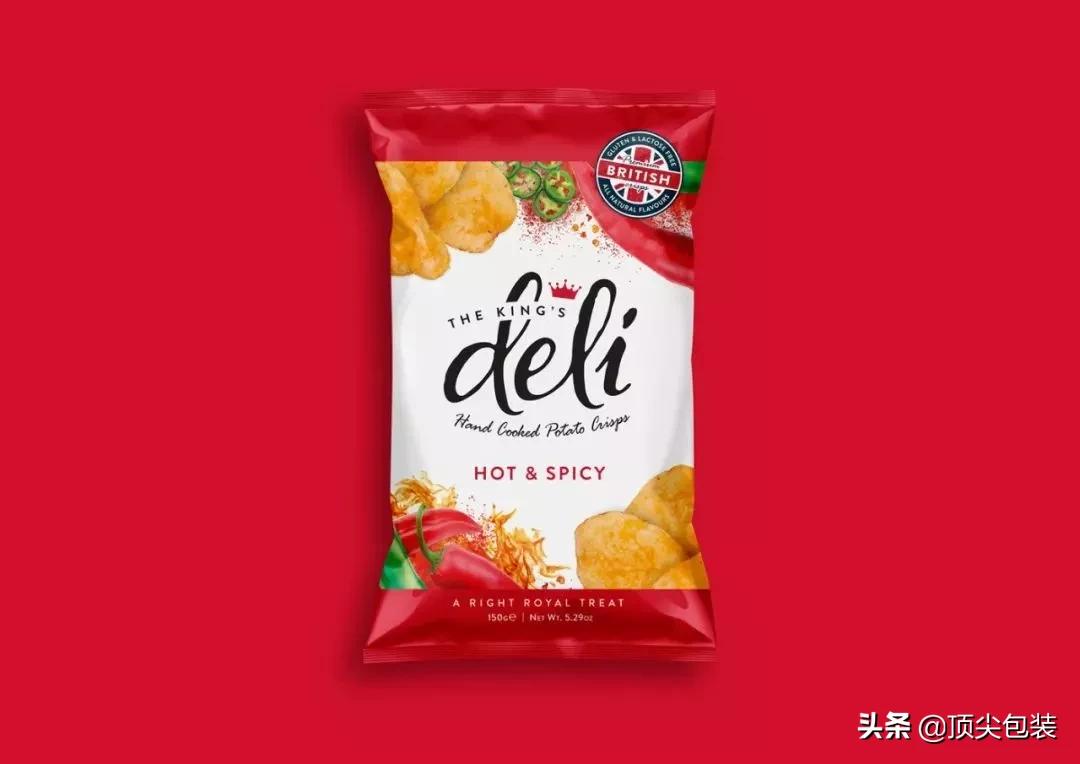 有创意的薯片包装,薯片包装风格