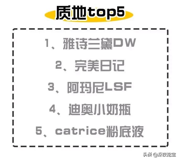 11块钱粉底液,10款超好用的大牌粉底液