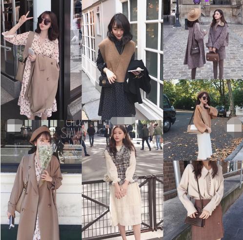 推荐十大女装店铺套装,女装呢子大衣中长款秋冬名媛气质