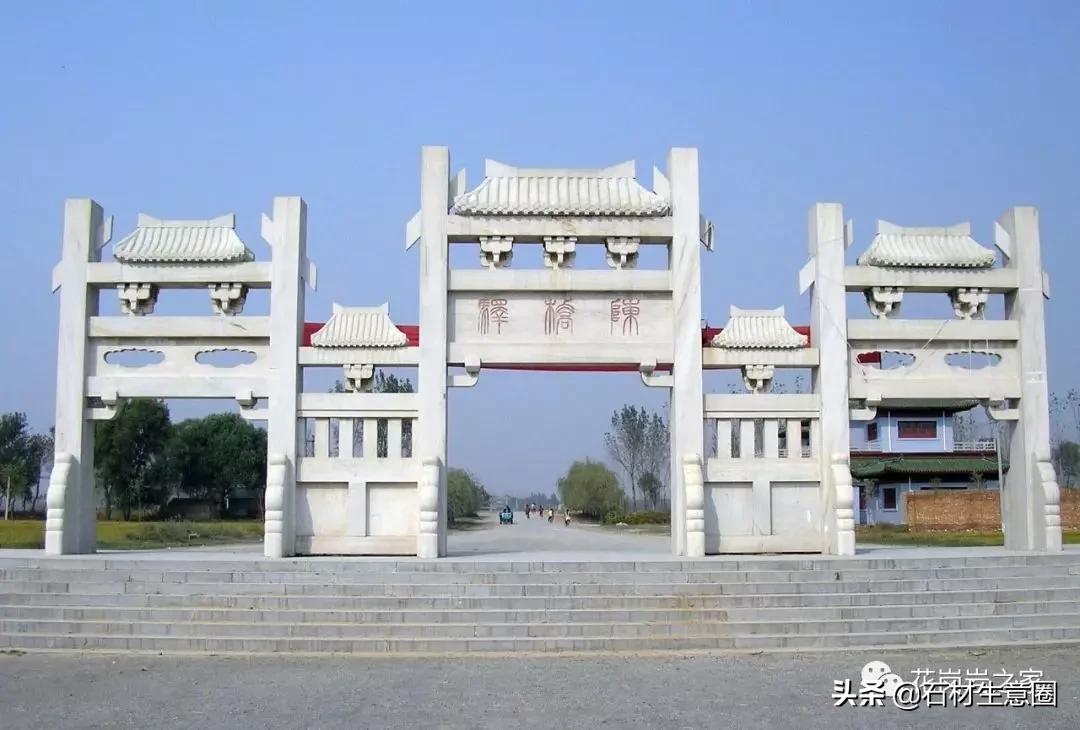 石牌坊石雕图片大全,各样式的石牌坊