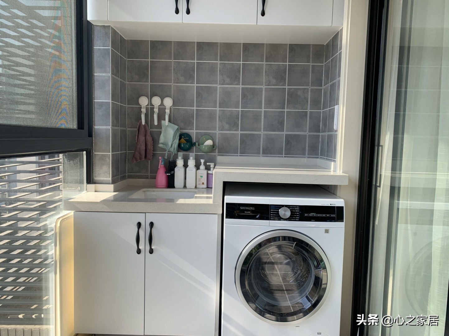 85平两室一厅电视墙,85寸电视小背景墙