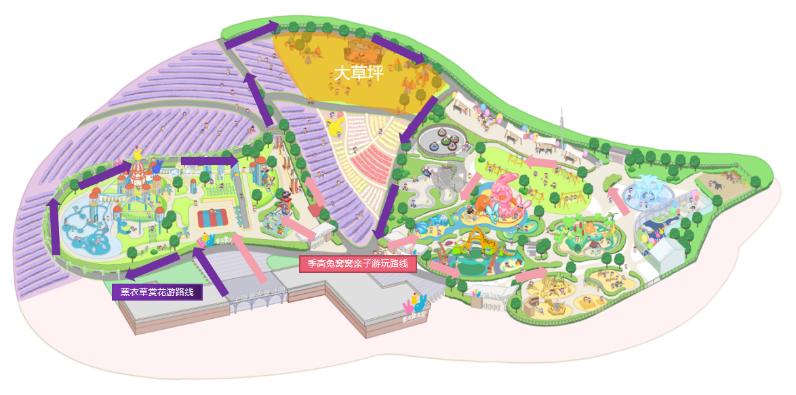 上海最大薰衣草公园,上海薰衣草公园迪士尼