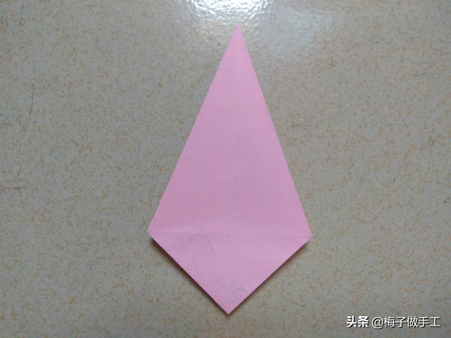 折纸手工陀螺简单一张纸,折纸陀螺一张纸做法最简单