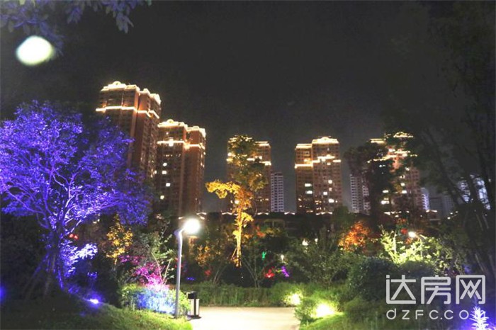 达州南外夜探,达州西外城市夜景