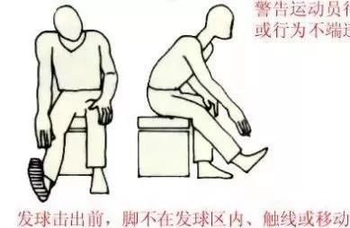 羽毛球比赛裁判手势图,气排球比赛裁判手势视频