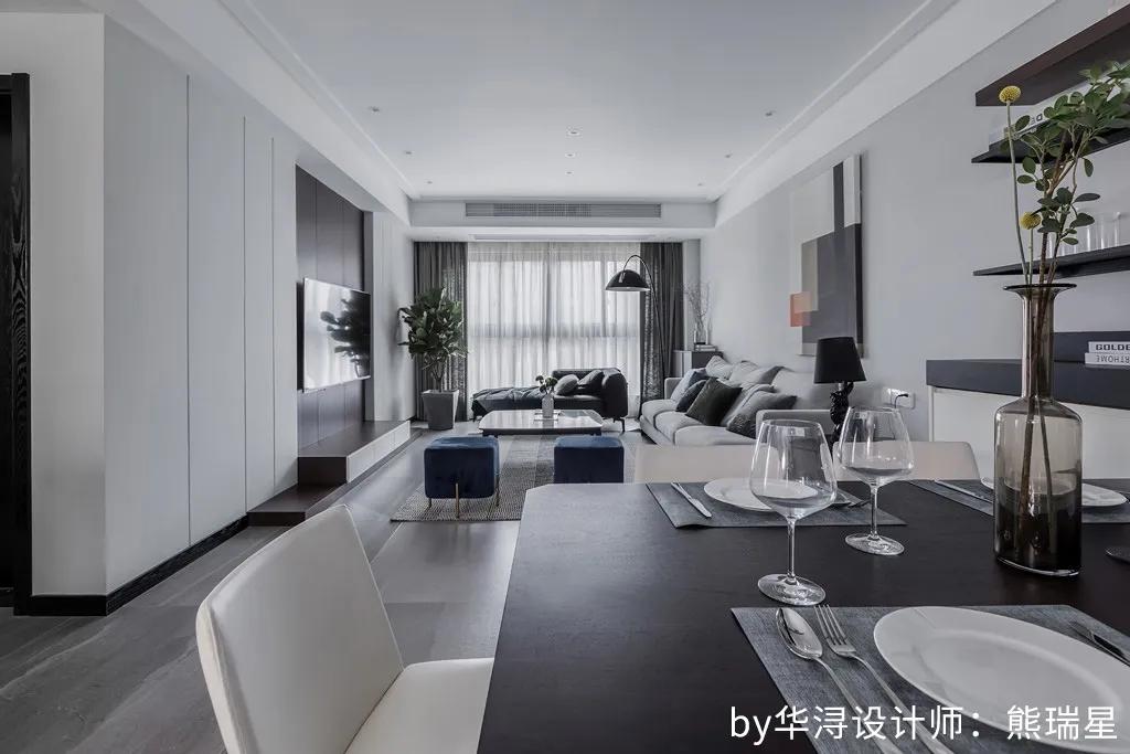 华浔170平装修实景效果图,华浔170平方效果图