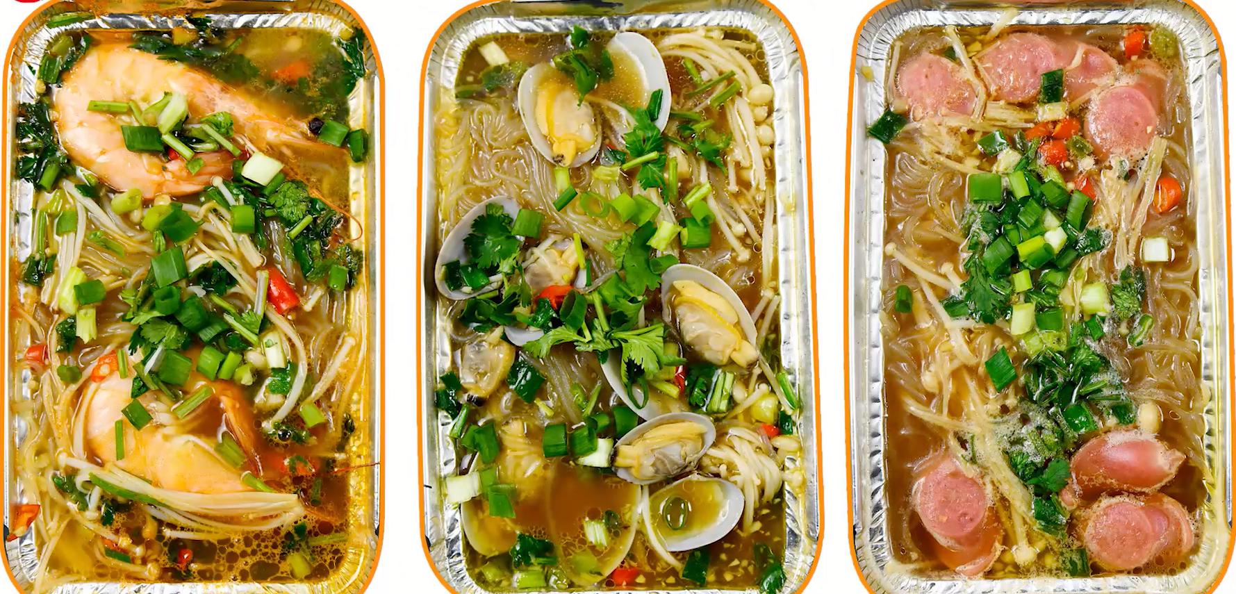 烤粉丝花甲锡纸烤箱版,锡纸烤粉丝哪里可以学