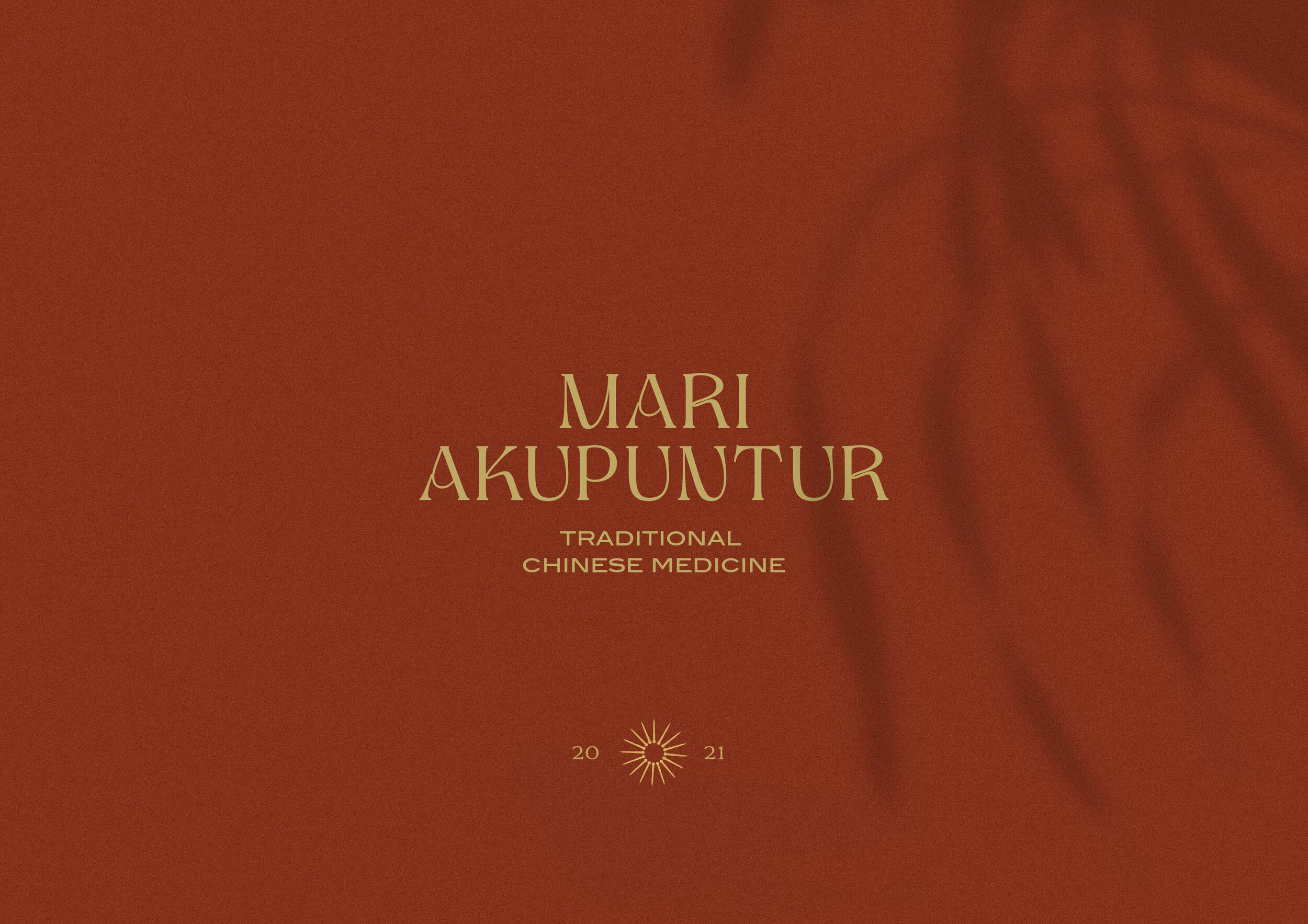 mari-akupuntur传统中医针灸诊所品牌视觉设计via:nero-graphic