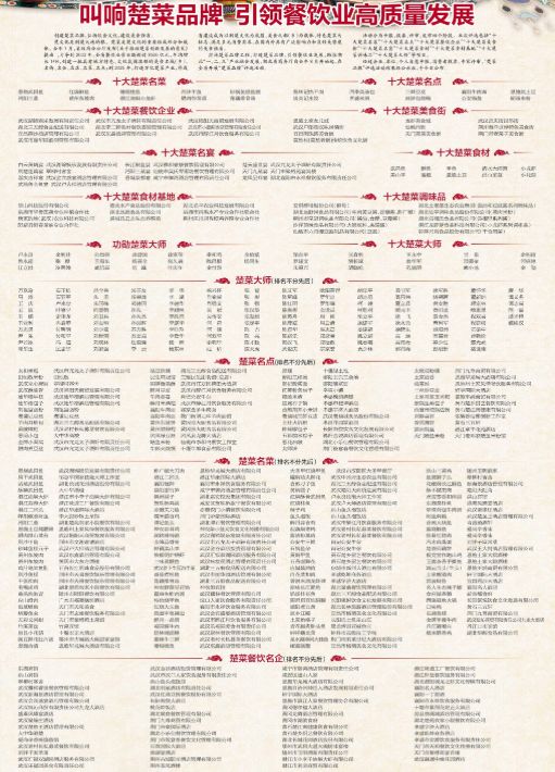 十大名菜对应的菜名,楚菜十大经典名菜图片