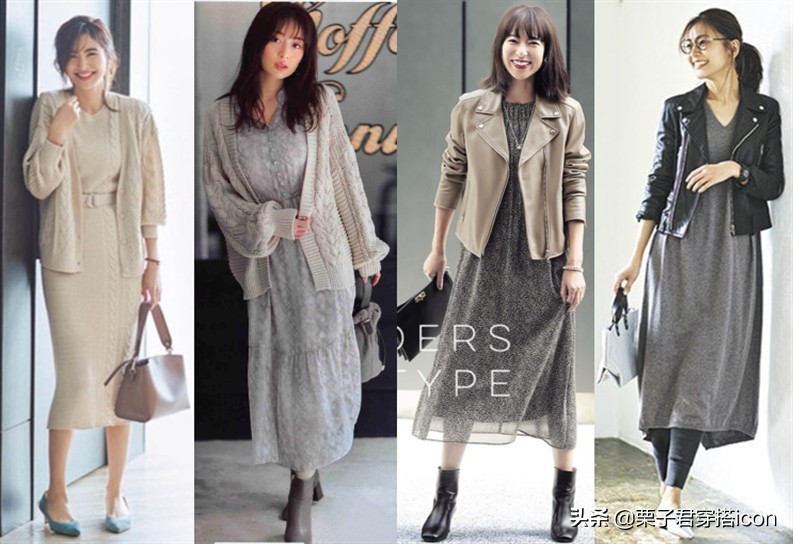 穿搭女秋冬裙装可爱,穿搭裙子秋冬文艺