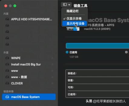 零基础2021最新macOSBigSur黑苹果安装完整教程opencore引导
