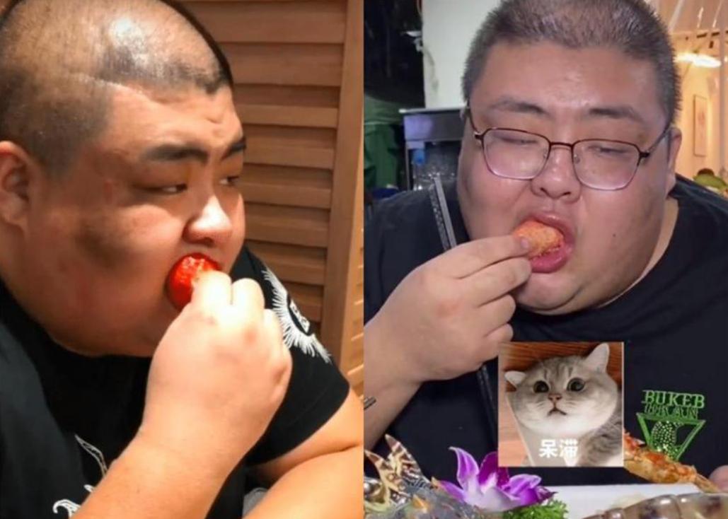 吃播泡泡龙意外去世，29岁体重320斤，生前脸上黑斑是早有预兆？