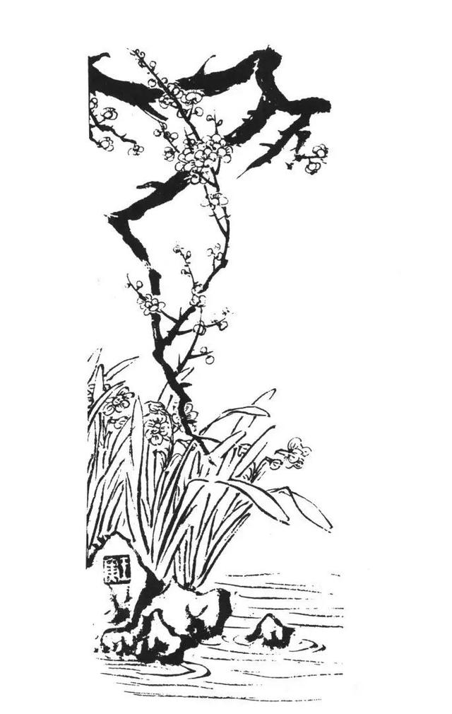 梅花的画法一年级,梅花的画法大全集