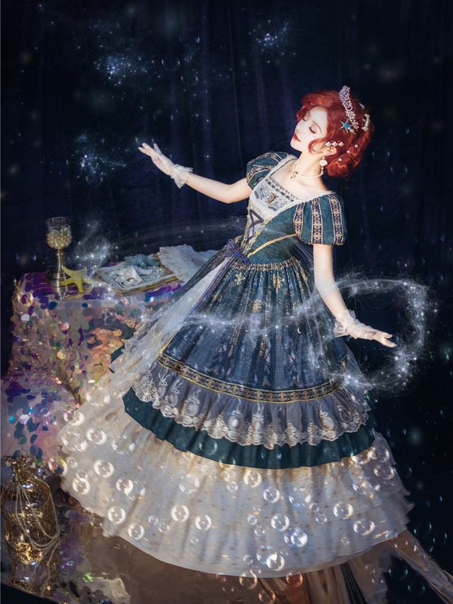 让人惊艳的洛丽塔造型,一款特别仙气飘飘的洛丽塔