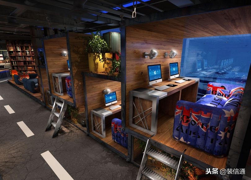 陕西网咖室内设计多少钱,秦皇岛网咖设计装修