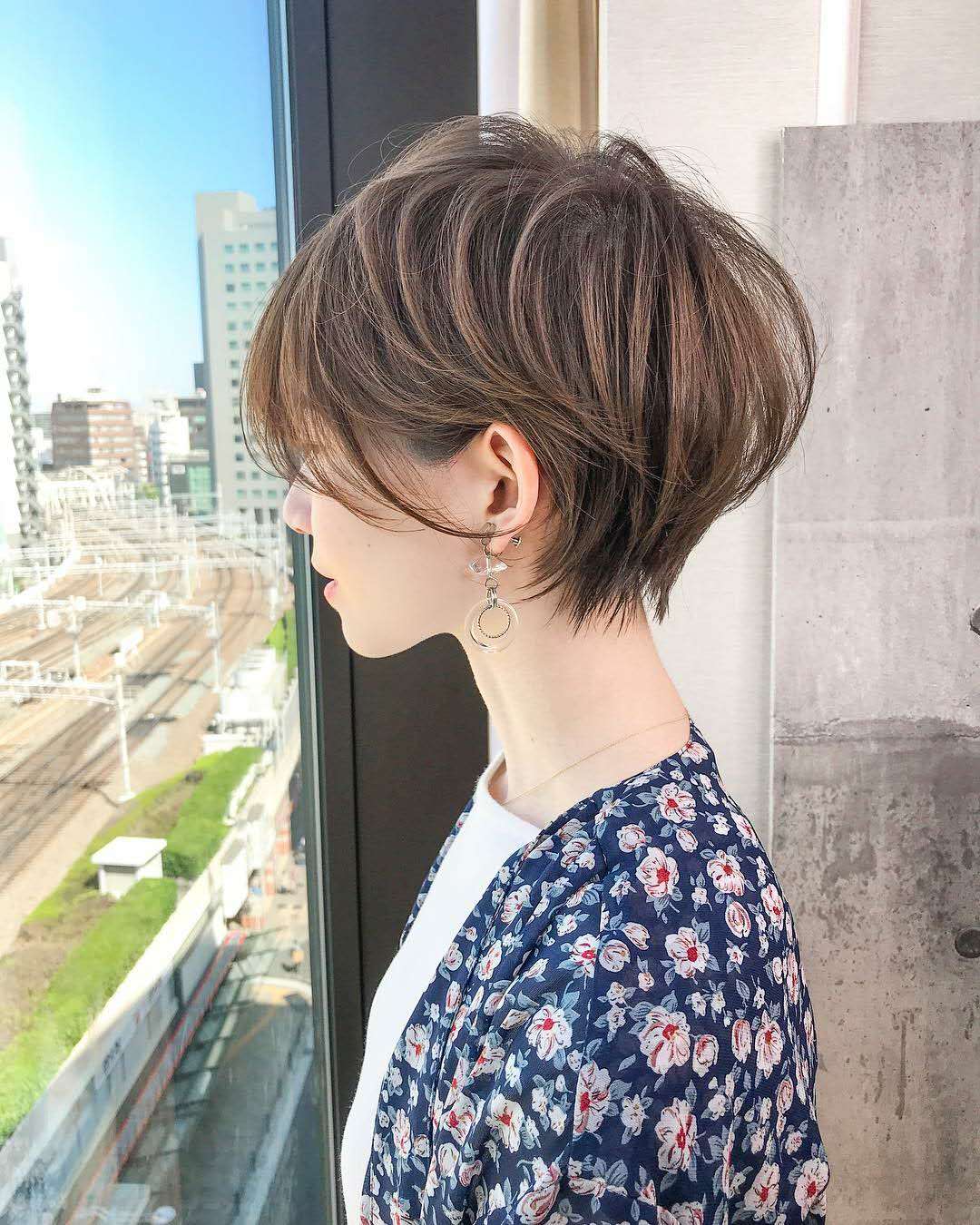 适合小个子流行短发,适合小个子女生的短发型