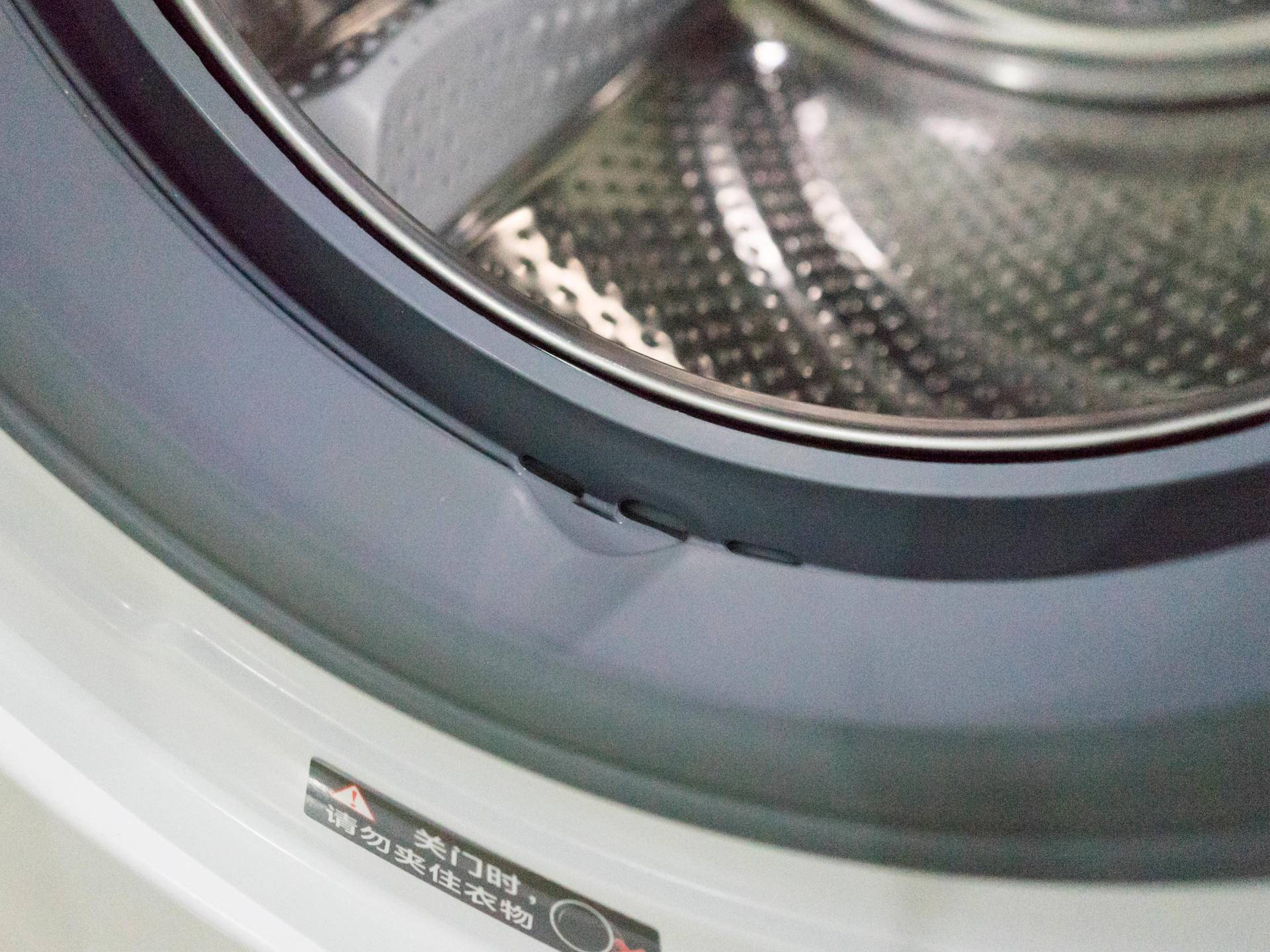 美的变频滚筒洗衣机怎么用,全自动智能洗衣机7.5公斤