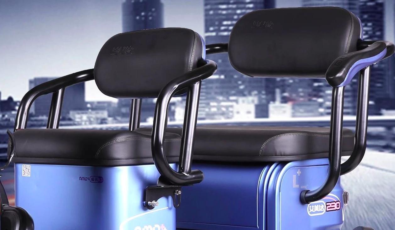 有牌有证的电动三轮车可以上路吗,两座电动三轮车成人代步用