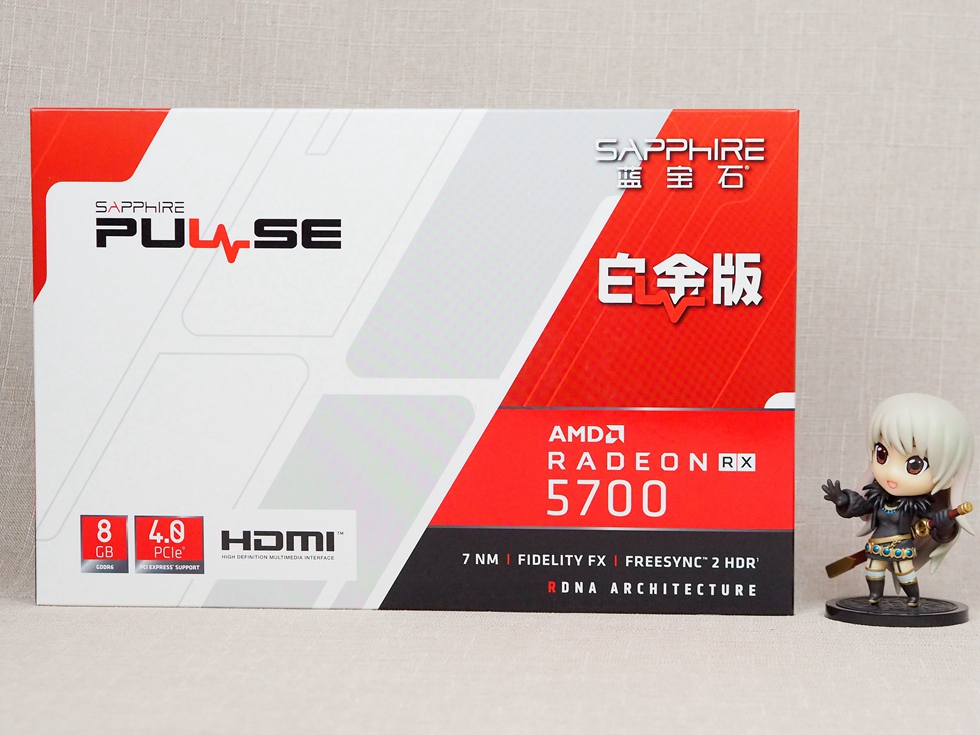 蓝宝石5700超白金版oc测评,蓝宝石rx5700白金版oc评测