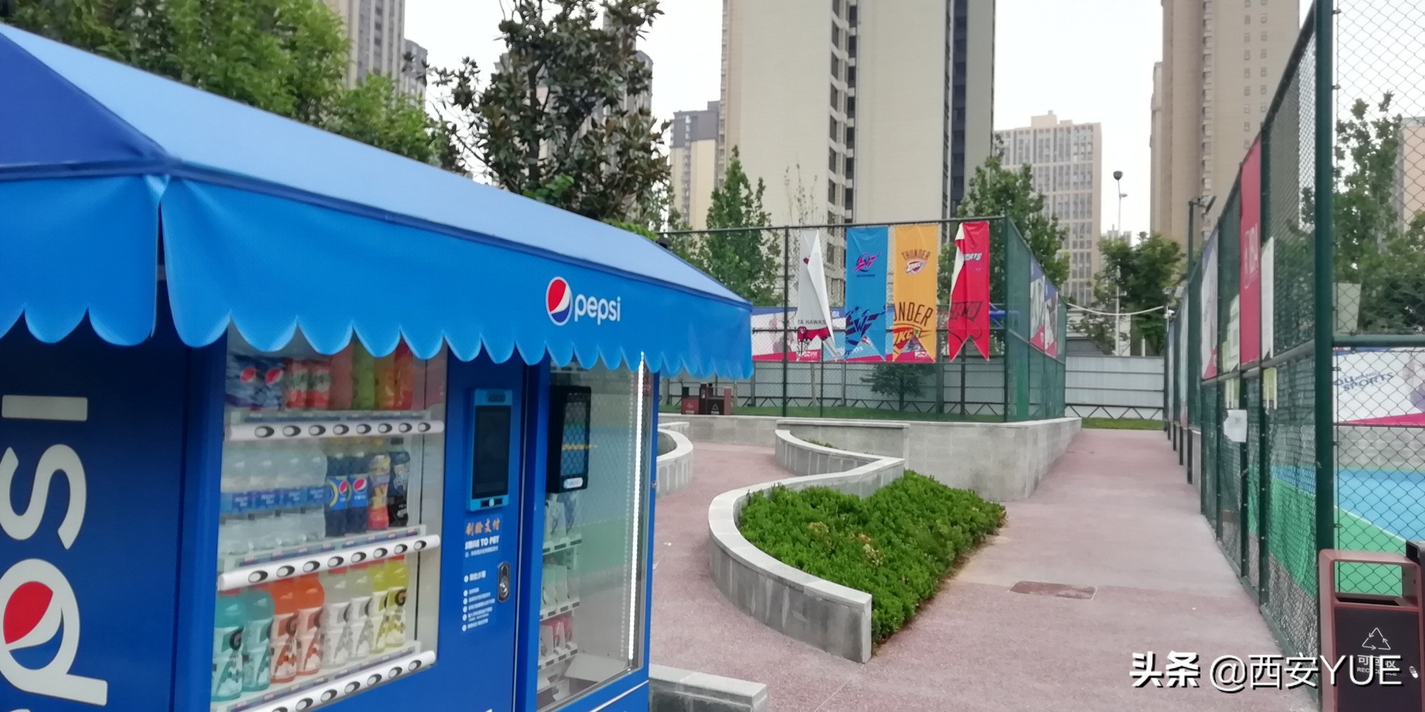 西安风景最好的篮球场,西安北郊篮球场免费