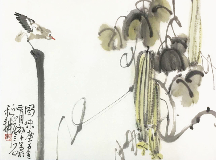 柯和根山水画,南北花鸟画精品欣赏