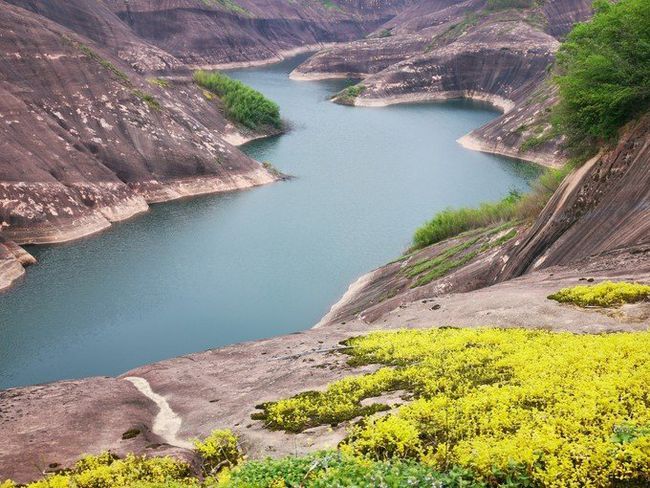 湖南郴州丹霞地貌,郴州丹霞地貌飞天石一游
