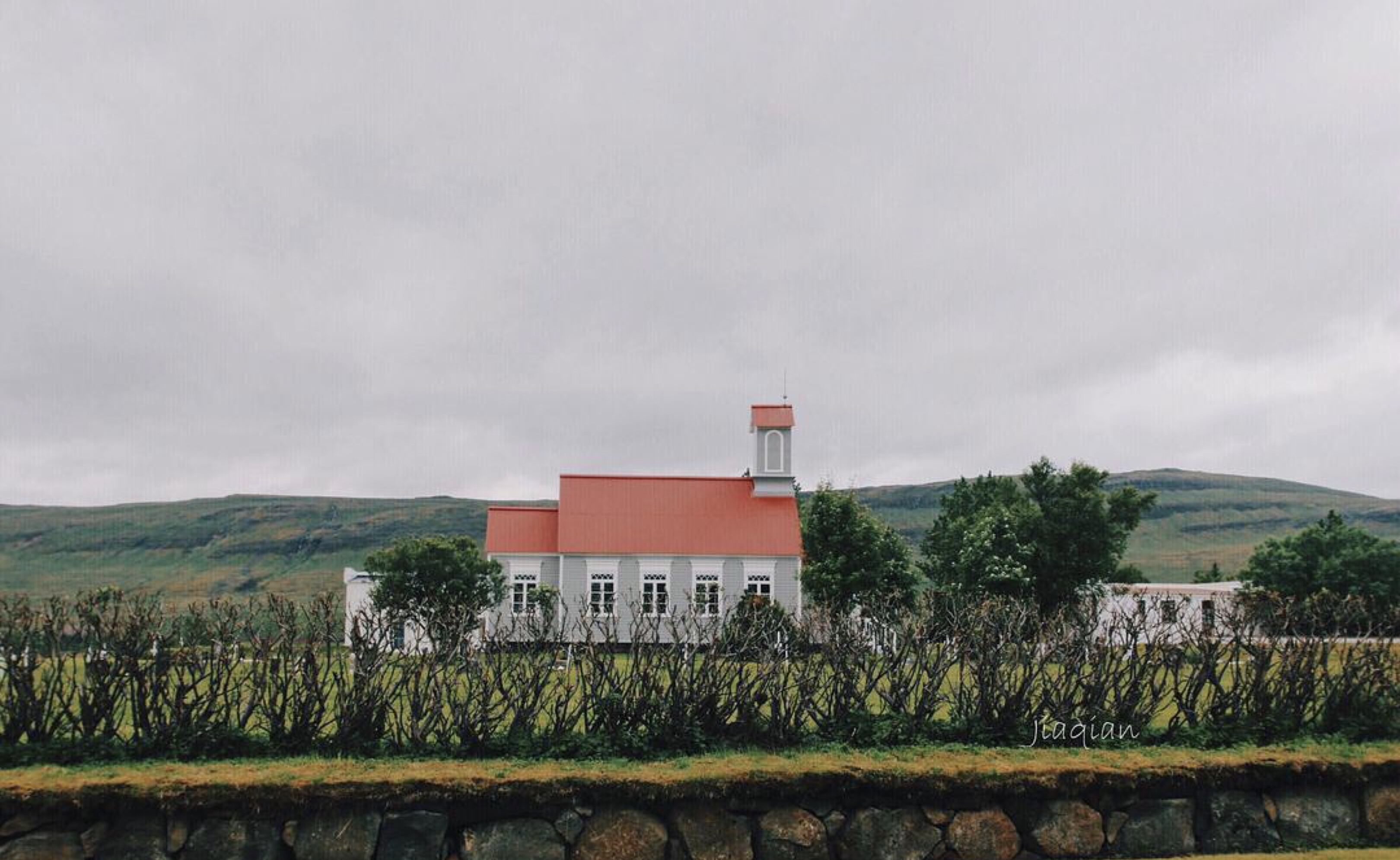 我在冰岛留学的时候,在冰岛当服务员