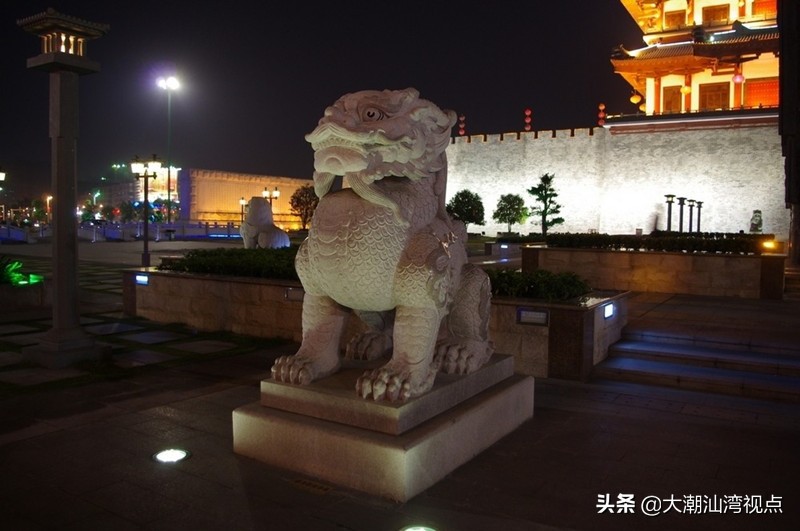 真正的揭阳楼在哪里,揭阳楼广场地标