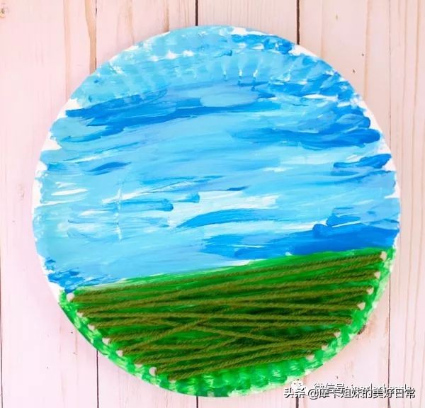 银杏叶手工花贴画幼儿园简单,幼儿园3-5岁简单手工黏土花