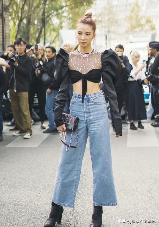 超级火爆的老爹裤,今年最火网红老爹裤