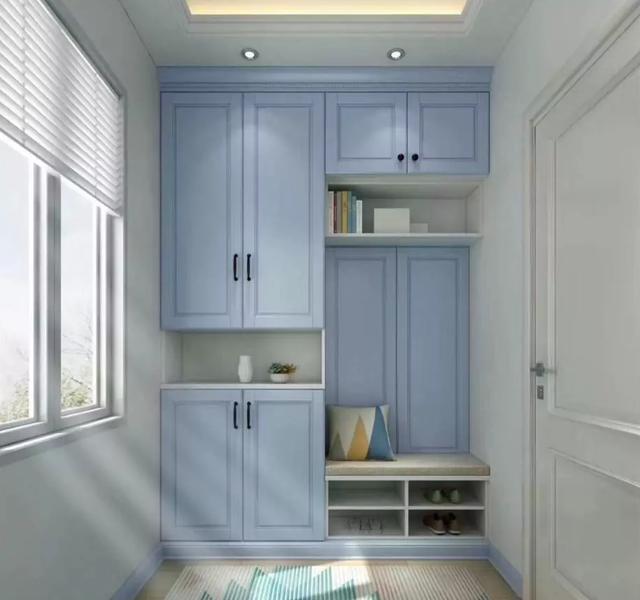 玄关鞋柜装修十大禁忌,鞋柜没做到顶上方的空间怎么利用